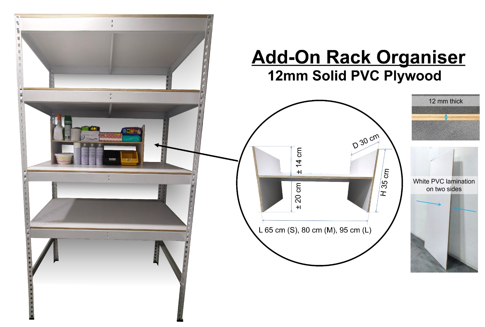 addon plywood rack organiser